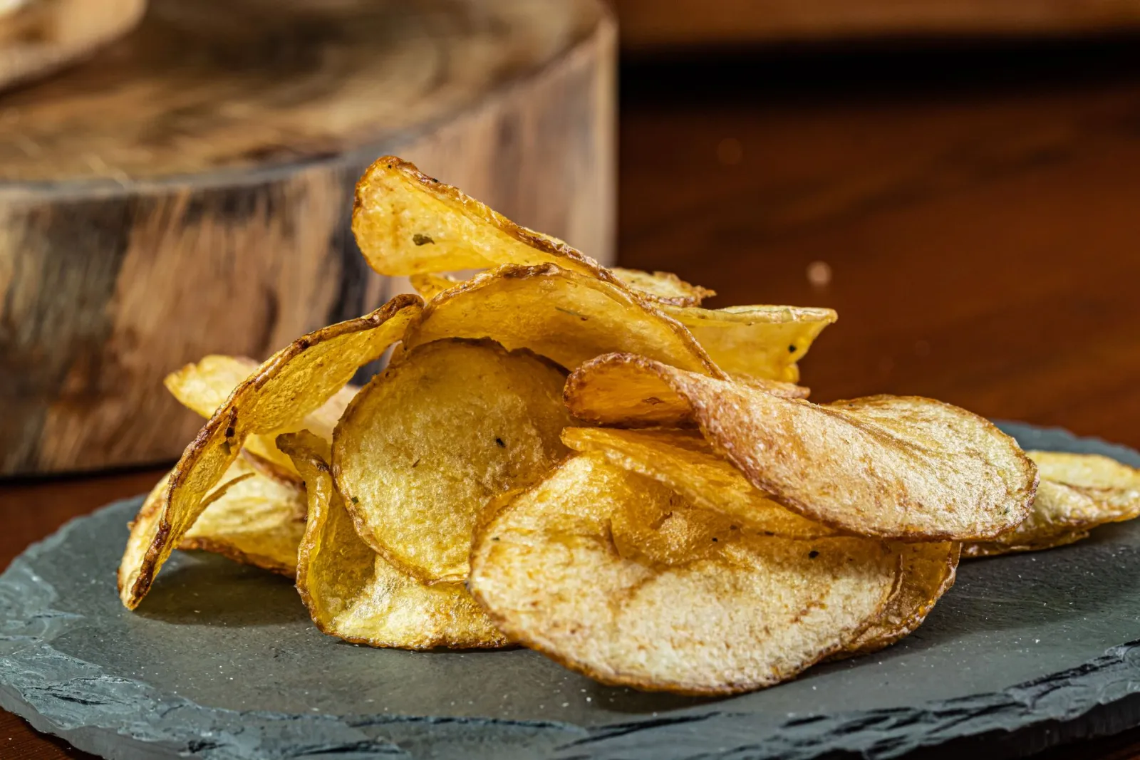 homemade potato chips