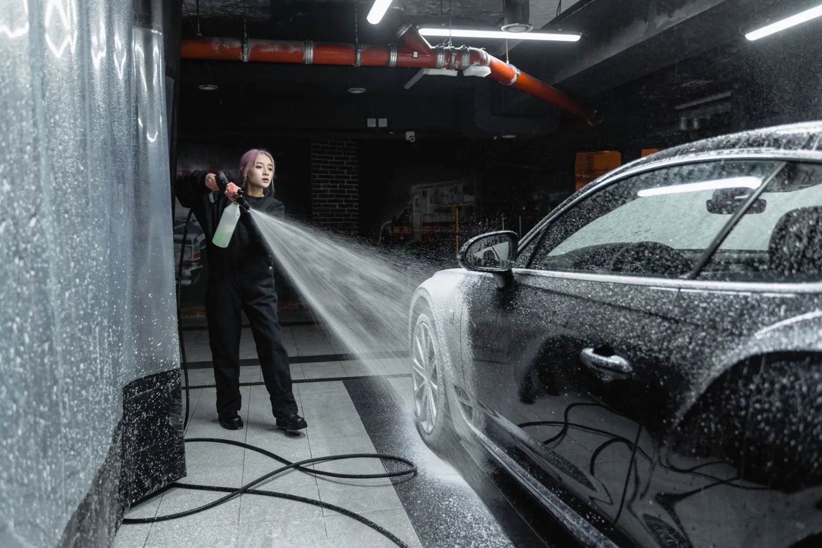 steam cleaner car