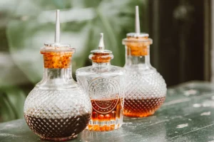 white vinegar bottle