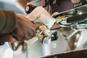 espresso machine cleaning