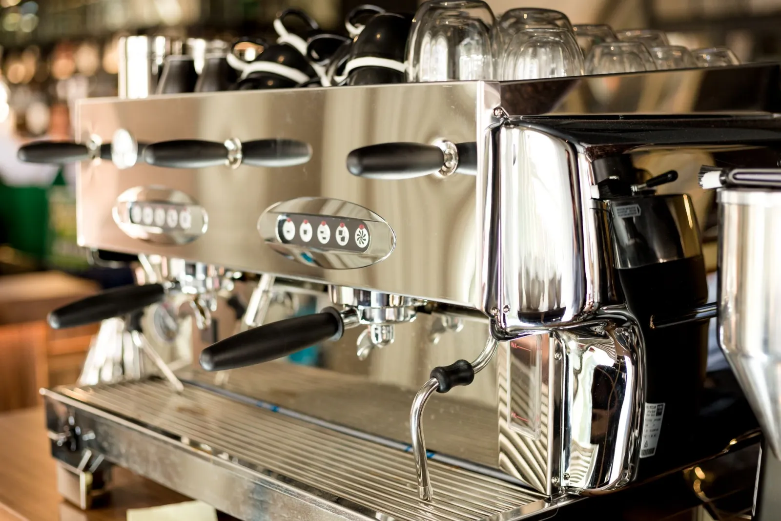 How do you clean a Smeg coffee machine?