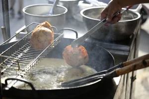 air fryer basket food